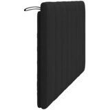  Jastuk za uzglavlje Hanko crni 120 cm baršunasti | shoptok.hr