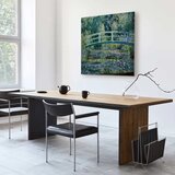  Slika - Claude Monet – Footbridge in Giverny 40x40 Na talijanskom platnu | shoptok.hr