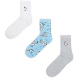 Cropp - 3-paket čarapa - Šarena | shoptok.hr