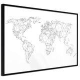  Poster - World of Diamonds and Triangles 30x20 | shoptok.hr