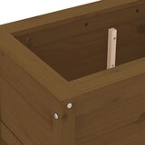  Vrtna sadilica boja meda 82,5 x 40 x 39 cm od masivne borovine | shoptok.hr
