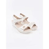 GOODIN White comfortable wedge sandals | shoptok.hr