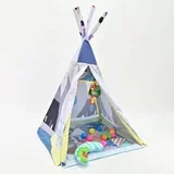 podloga za igru šator teepee 2in1 adventure boy (KKB10248)