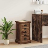  Komoda s ladicama Prirodna 35 x 30 x 60 cm Čvrsto teak drvo | shoptok.hr