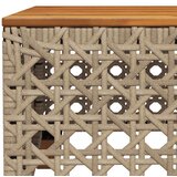 vidaXL 8-dijelni set vrtnih sofa od poliratana s jastucima bež | shoptok.hr