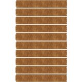 vidaXL Robniki za trato 10 kosov 15x103 cm prilagodljivi corten jeklo | Shoptok.si