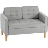 Nesta 2-sedežna zofa, oblazinjen kavč, prostor za shranjevanje, žametni videz, za dnevno sobo in spalnico, 117x62x78 cm, (5000493741) | Shoptok.si