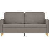  Dvosjed od tkanine smeđesivi 140 cm | shoptok.hr