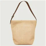 Nakupovalne torbe Bolsos Mujer Modèle Bucket Big Trittico Bež