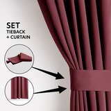 Restilo Bordo zatamnjujuća zavjesa 140x270 cm Eyelets – | shoptok.hr