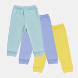 Mafimi Pamučne Pantalonice set od 3 - aqva/ plava/ žuta | Eponuda.com