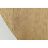 P & B JEDILNA MIZA, črna, barve hrasta | Shoptok.si