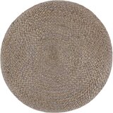  Ručno rađeni tabure od jute svjetlosivi 45 x 30 cm | shoptok.hr