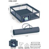  Vrtić za bebe Elephant - pravokutni - tamno plavi | Shoptok.si