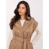 RUE PARIS Vest-IT-KZ-FL9603.87-camel | Shoptok.si