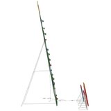 vidaXL Osvetljeni božični drevesec s 3 darilnimi škatlami 2D topla bela | Shoptok.si