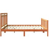  Konstrukcija postelje 2 pcs Voskast rjav 180 x 200 cm, (5000102329) | Shoptok.si