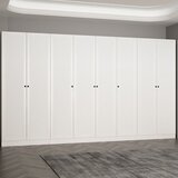 Woody Fashion Ormar za hodnik Noah 8465, 360x210x35 cm, Bijela | Eponuda.ba