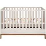 Jimmylee OTROŠKA POSTELJICA Matteo masivno 74/92/144 cm barve oreha, kašmir | Shoptok.si