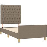  Okvir za krevet bez madraca smeđesivi 90x190cm od tkanine | shoptok.hr
