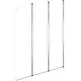 Tuš-kabine od kaljenog stakla 2 kom 104 x 130 cm prozirne | shoptok.hr