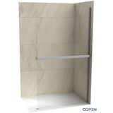 Copen tuš paravan - stena C-02-WIS120 monte superiore srebrni profil 120x200cm providno staklo | ePonuda.com