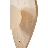 Opviq Bež zidna lampa od kamenine ø 10 cm Hilde – | shoptok.hr