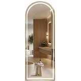 REA Bath Ogledalo LED Orbit 60x170cm Brush Gold | Shoptok.si