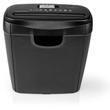 Nedis PASH112BKA4 - Uništavač papira A4, zapremina 10 l, 230V, crna | Eponuda.com