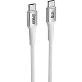 Superior su-k151 pleteni fast 60w 3a type-c na type-c 1m beli Usb data kabal ( U2152 ) Cene