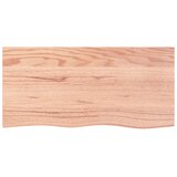  Kupaonska radna ploča svjetlosmeđa 100x50x2 cm tretirano drvo | shoptok.hr