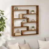  Zidna polica Staro drvo 103 x 17 x 102 cm Prerađeno drvo - Staro drvo | shoptok.hr