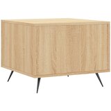  Stolić za kavu boja hrasta 50 x 50 x 40 cm konstruirano drvo | Eponuda.com