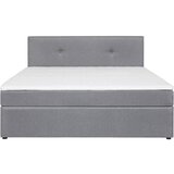 P & B POSTELJA Z VZMETNICO 140 cm x 200 cm , les, tekstil, leseni material siva | Shoptok.si