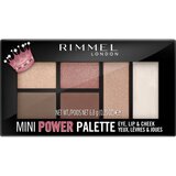 Rimmel London Mini Power Palette set ličil 6,8 g odtenek 003 Queen za ženske cene