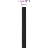  Brodski konop tamnocrni 4 mm 100 m od polipropilena | shoptok.hr