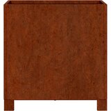  Sadilica s nogama boja hrđe 40 x 40 x 40 cm od čelika COR-TEN | shoptok.hr