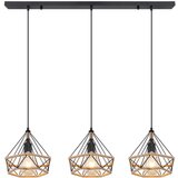 Globo Visilica Ulleu (40 W, D x Š x V: 120 x 30 x 30 cm, Crna, E27) | shoptok.hr