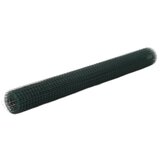 vidaXL Žična mreža za ograjo jeklo s PVC oblogo 25x1,5 m zelena Cene