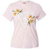 Guess Majica 'ZOEY' zelena / tamno narančasta / roza / bijela | shoptok.hr