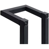  Stalak za ručnike crni 12,5 x 12,5 x 60 cm željezni | shoptok.hr