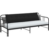  Jastuk za leđa Crna 200 x 19 x 50 cm tkanina | shoptok.hr
