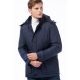 Dewberry M8624 MEN'S COAT-PLAIN NAVY BLUE Cijene