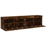  Zidni TV ormarići LED 2 kom boja hrasta 80x30x40 cm | shoptok.hr