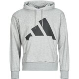 Adidas Essentials Big Logo French Terry Hoodie Siva u