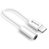BAVIN adapter AUX-19 lightning na 3.5mm bela | ePonuda.com