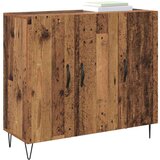 vidaXL Strani šal Star les 90 x 34 x 80 cm Konstruiran les | Shoptok.si