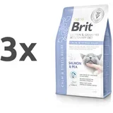 Brit GF Veterinarska dieta za mačke - Calm & Stress Relief 3 x 2 kg