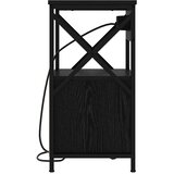  Noćni ormar 2 pcs Crni hrast 40 x 31 x 60 cm Konstruirano drvo | Eponuda.ba