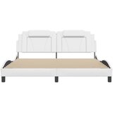  Okvir kreveta Viana s LED-om bez madraca bijeli 180x200 cm | shoptok.hr